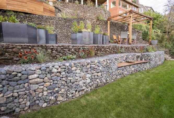 Gabion Landscaping and Garden Walls