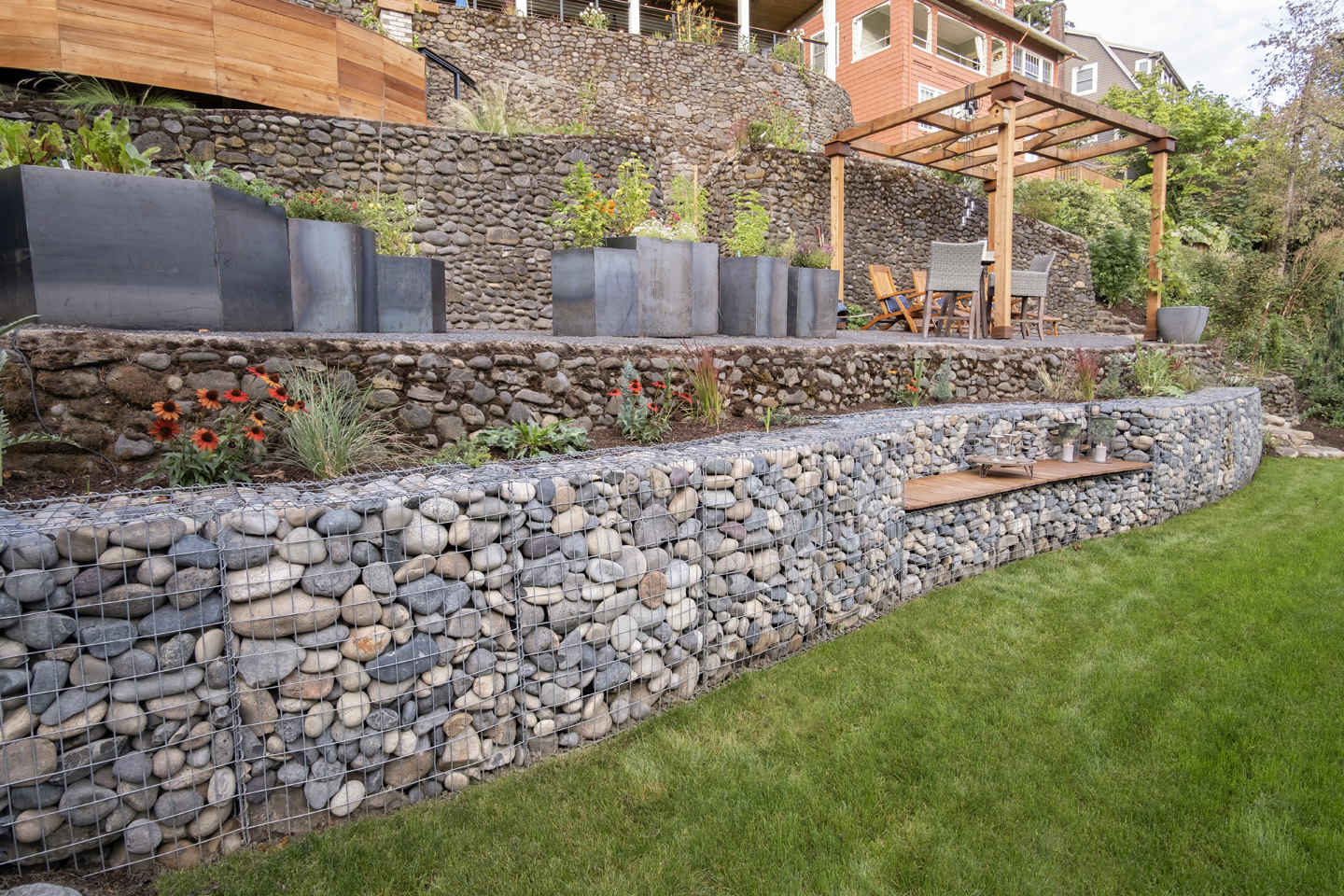 Gabion Landscaping and Garden Walls